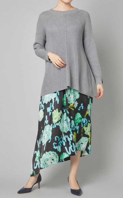 コットンニットプルオーバー