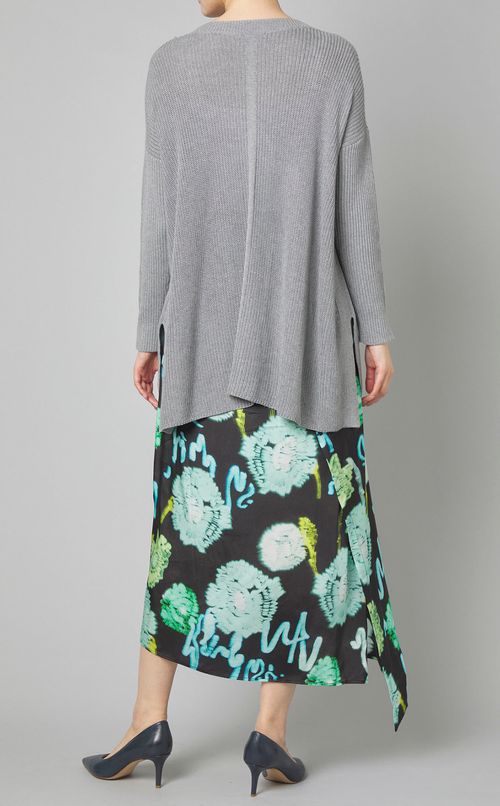 コットンニットプルオーバー