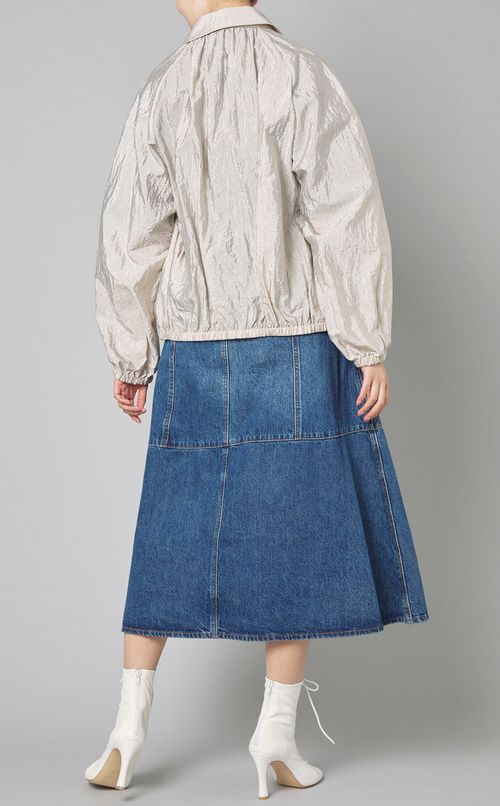 ギャザージップブルゾン