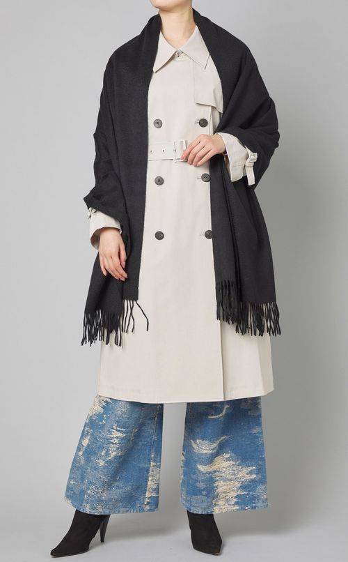 カシミヤ大判ストール