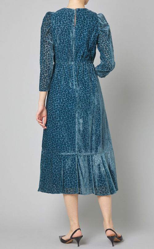 ペプラムヘムワンピース