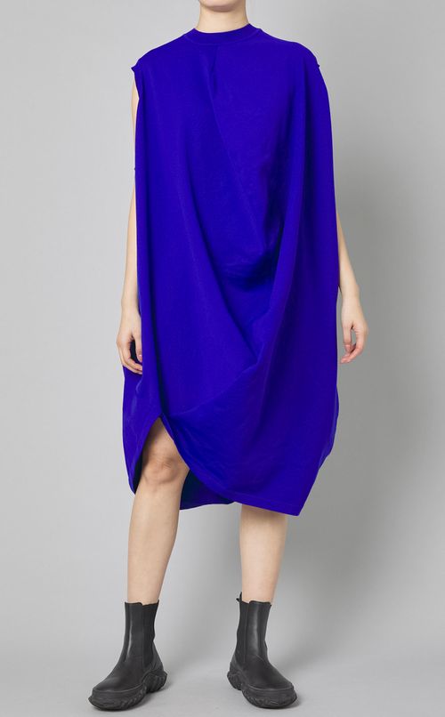 ボールジャージノースリーブワンピース