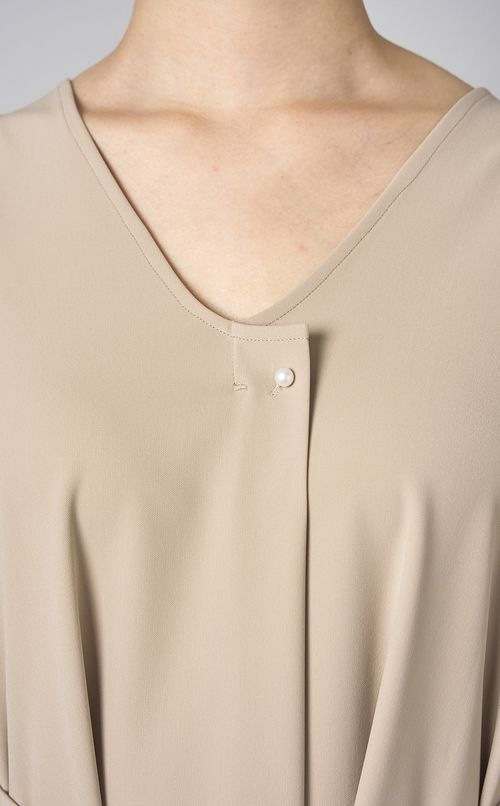 【別注】ノースリーブベルテッドワンピース