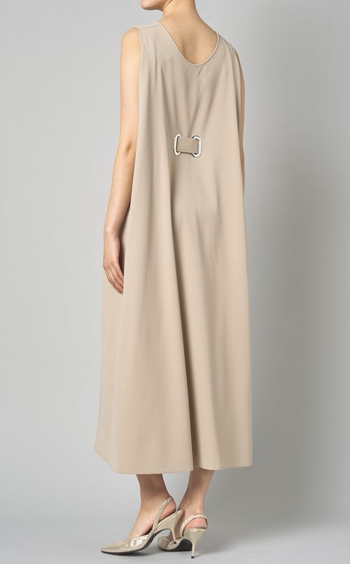 【別注】ノースリーブベルテッドワンピース