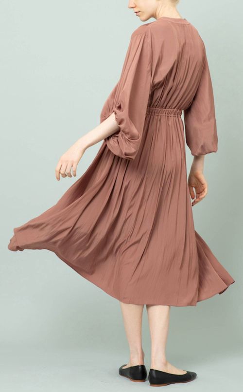 フロントギャザーワンピース