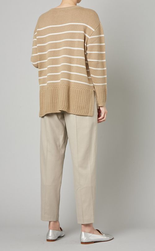 フラノセンタープレステーパードパンツ