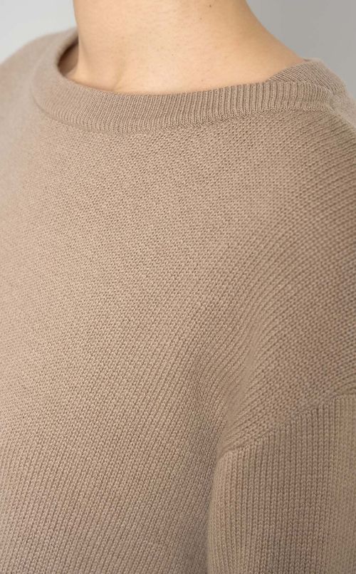 ウールカシミヤニットプルオーバー