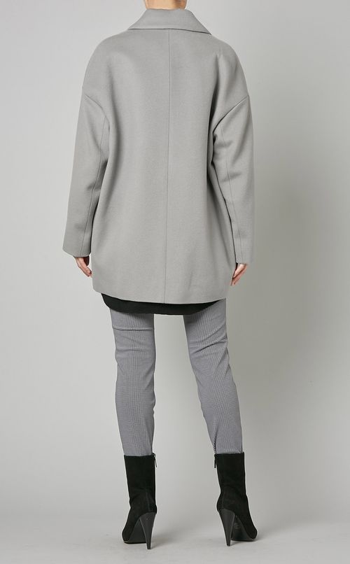 テーラードコクーンショートコート