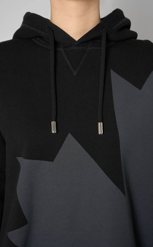 メープルプリントスウェットフーディ