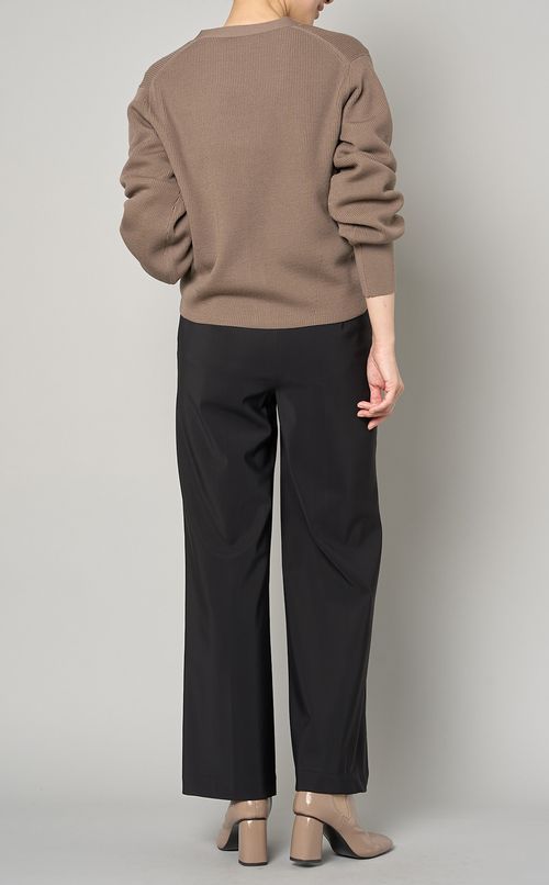 ボリュームスリーブカーディガン