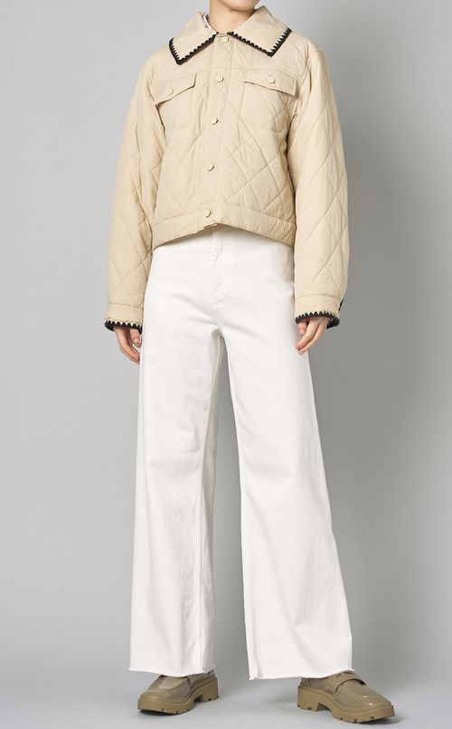 キルティングステッチブルゾン