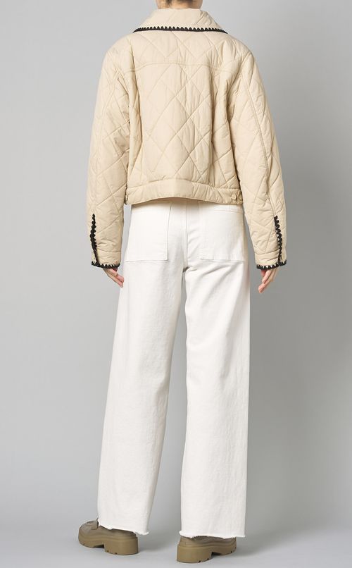 キルティングステッチブルゾン