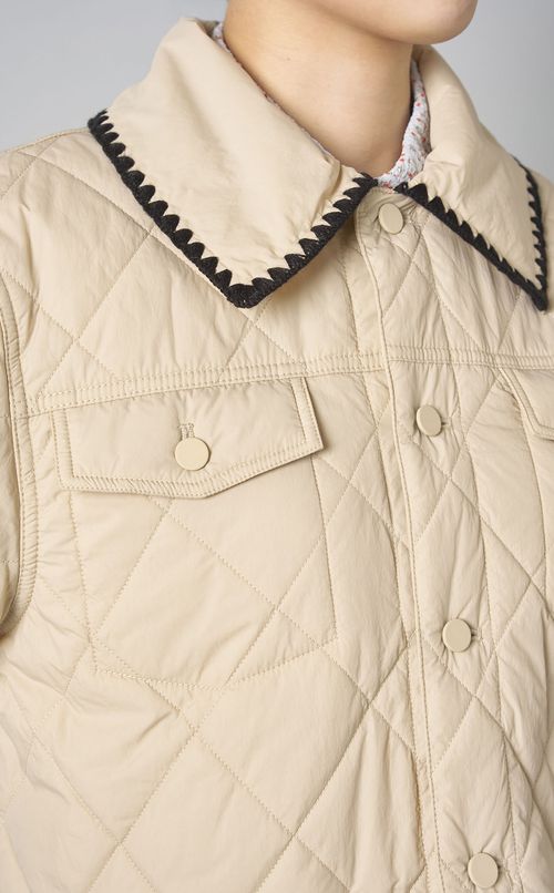 キルティングステッチブルゾン