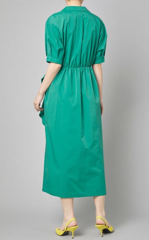 タイプライタードレープワンピース