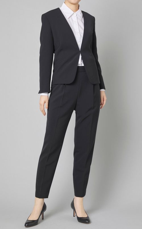 ダブルクロスタックテーパードパンツ