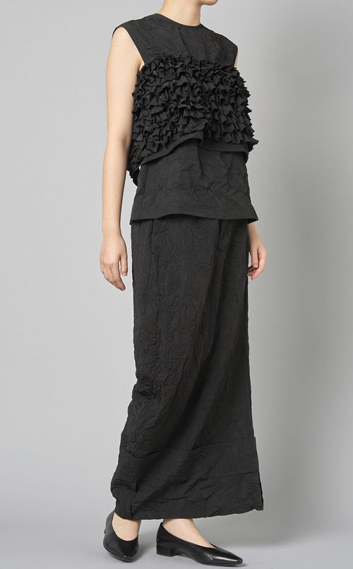 ツイストパターンロングスカート