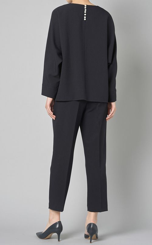 バックパール調ボタンセットアップ