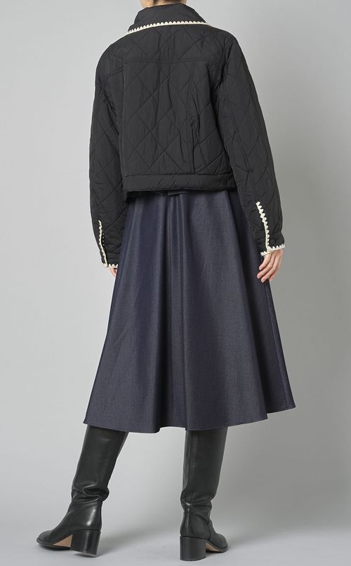 キルティングステッチブルゾン