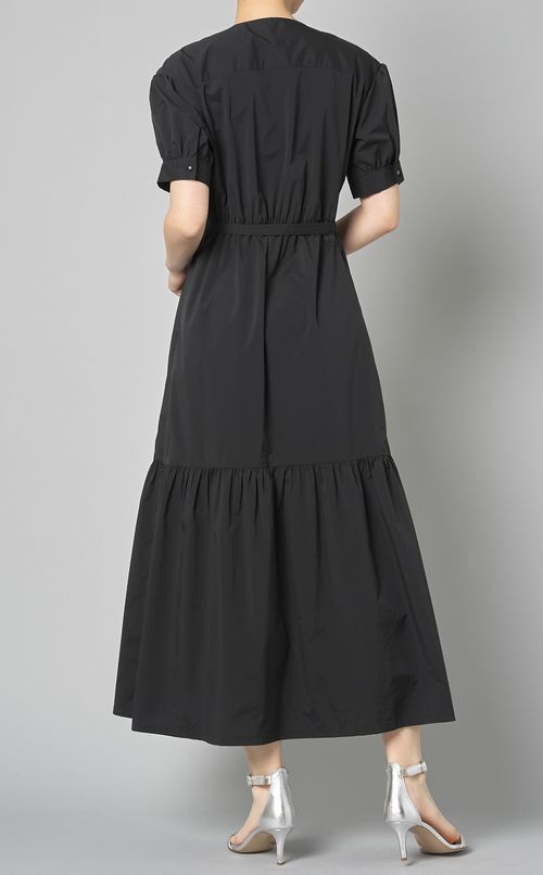 タイプライターティアードワンピース