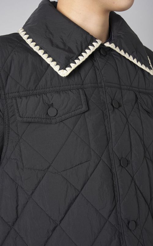 キルティングステッチブルゾン