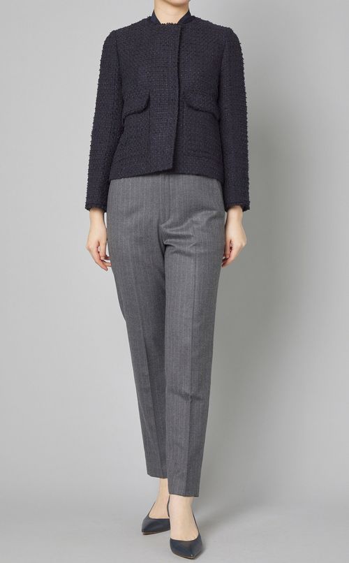 フラノイージーテーパードパンツ