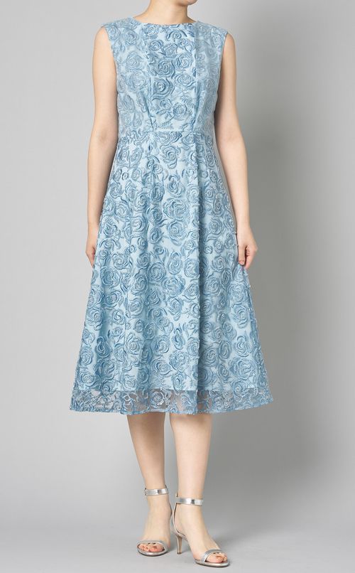 ローズレースノースリーブワンピース