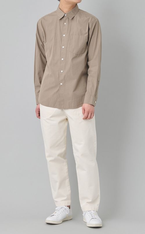 コットンチノワイドパンツ