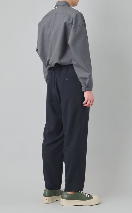 トロピカルウールタックパンツ