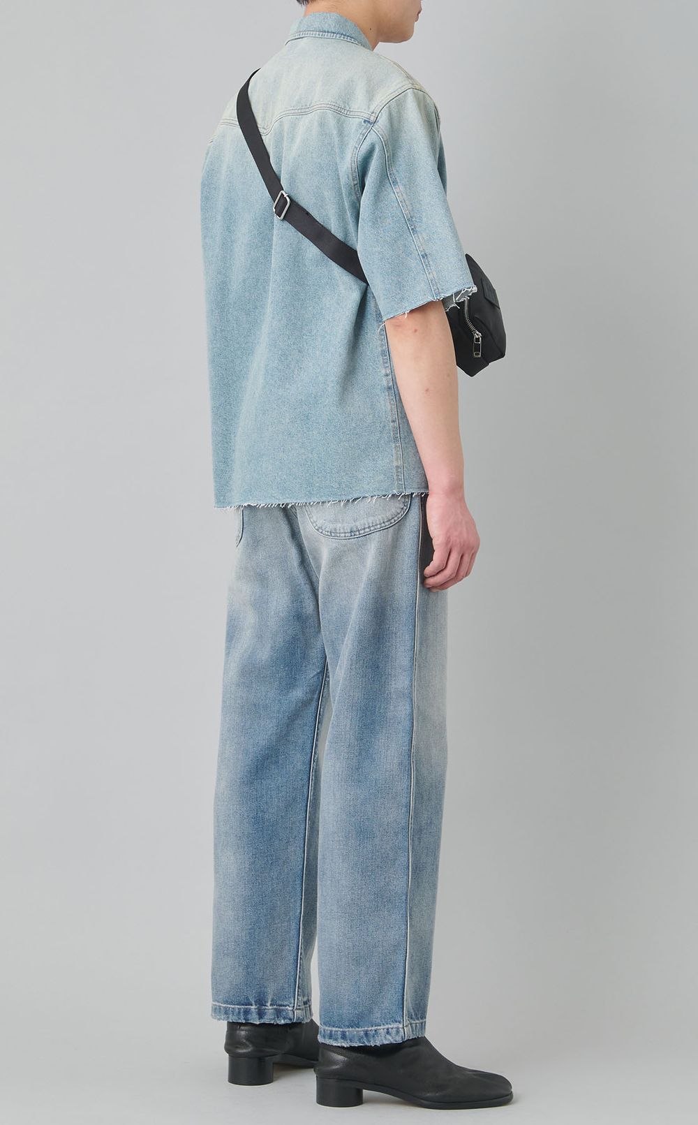 カットオフデニムシャツ