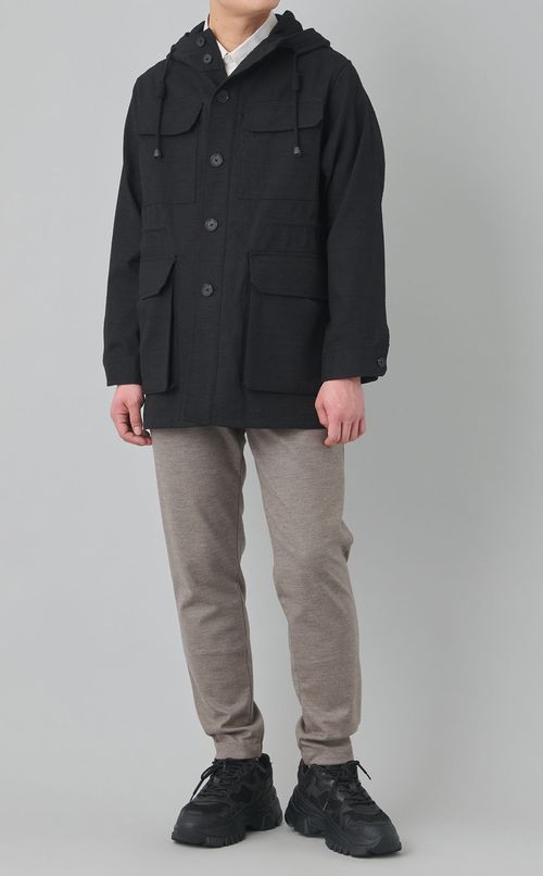コットンウールフィールドパーカー