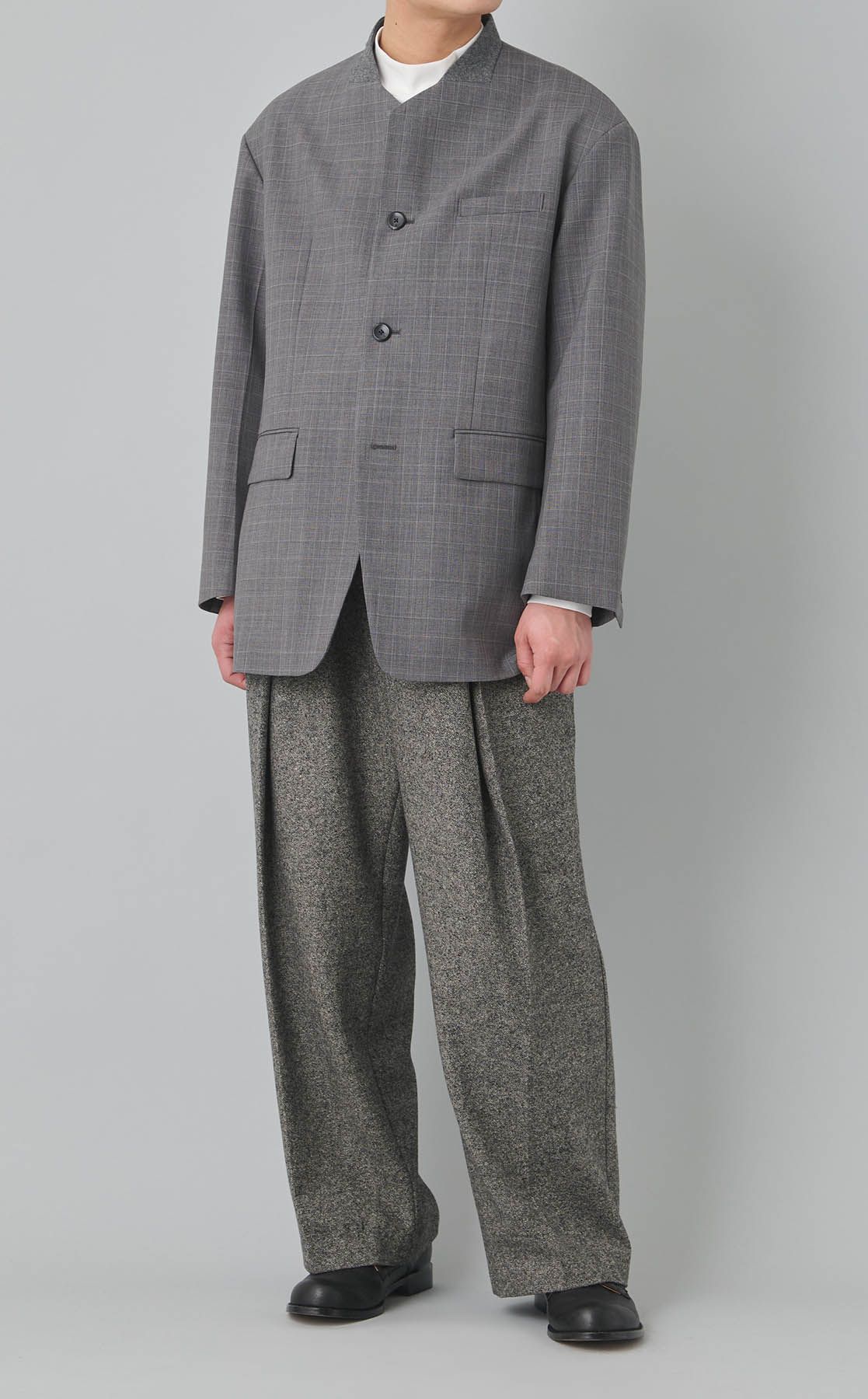 ダークグレー オーバーサイズジャケット シップス SHIPS SHIPS: 37.5(TM) Technology オーバー ジャケット