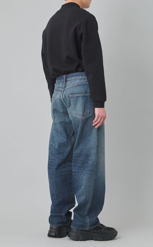 ワイドデニムパンツ