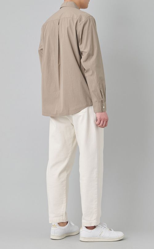 フィルドコットンポケットシャツ