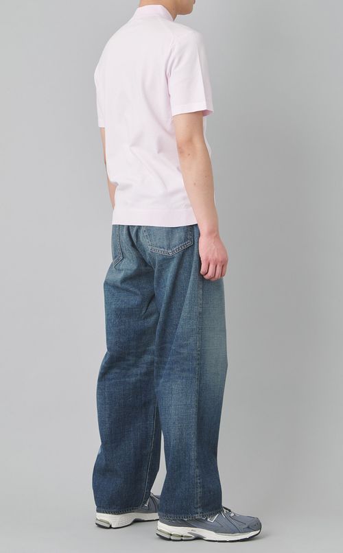 ショートスリーブニットポロ