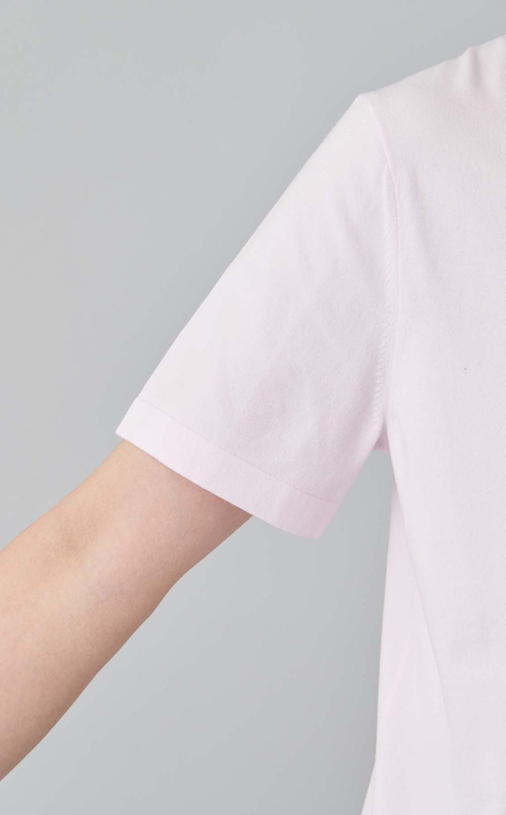 ショートスリーブニットポロ