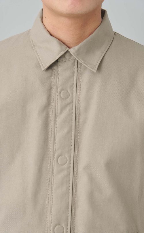 ステンカラーショートブルゾン