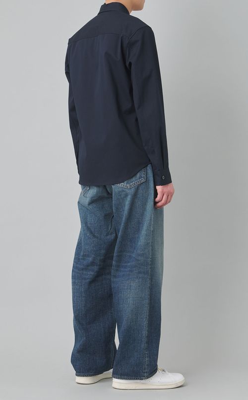 コットンツイルシャツジャケット