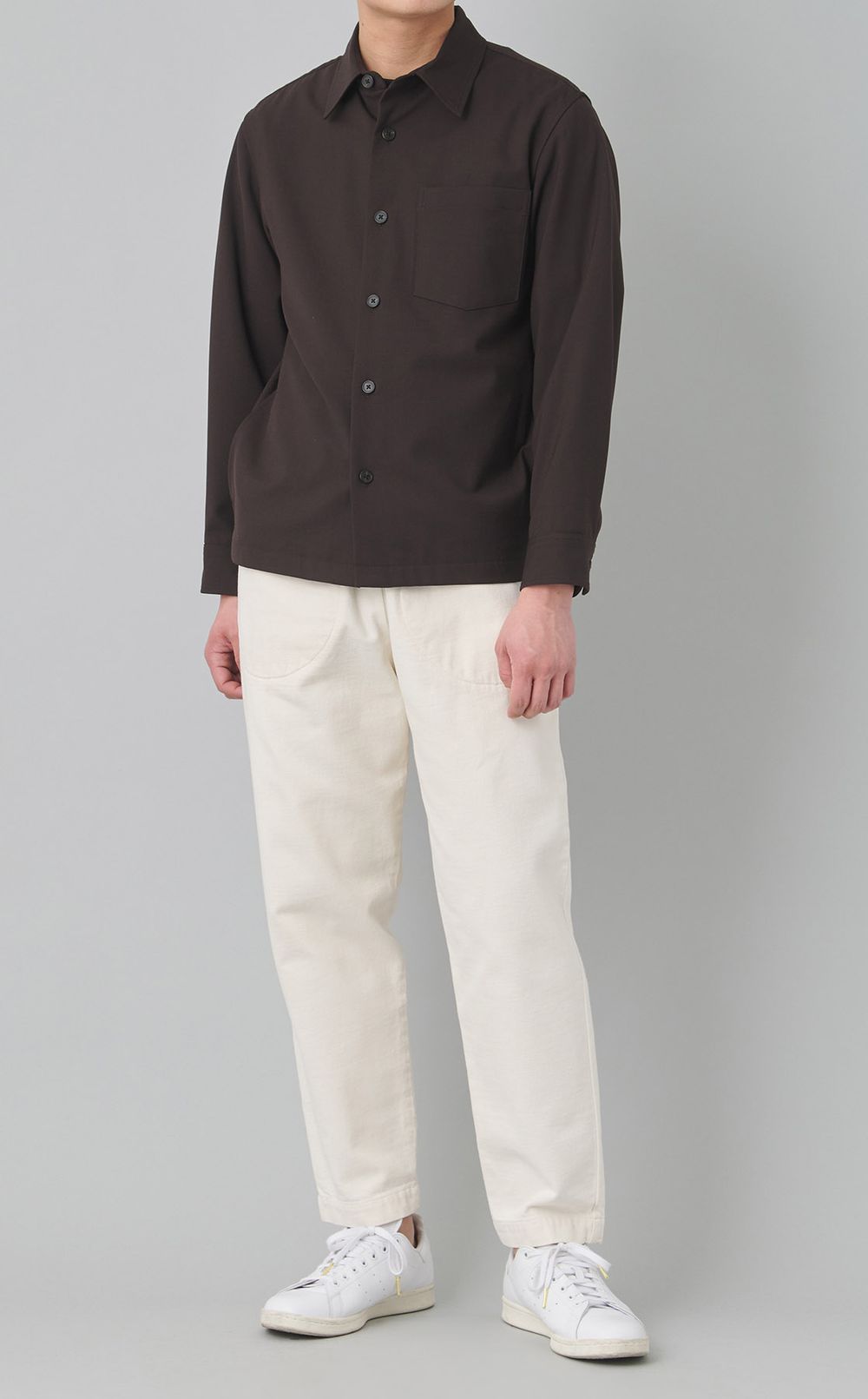 ボンドウールシャツジャケット