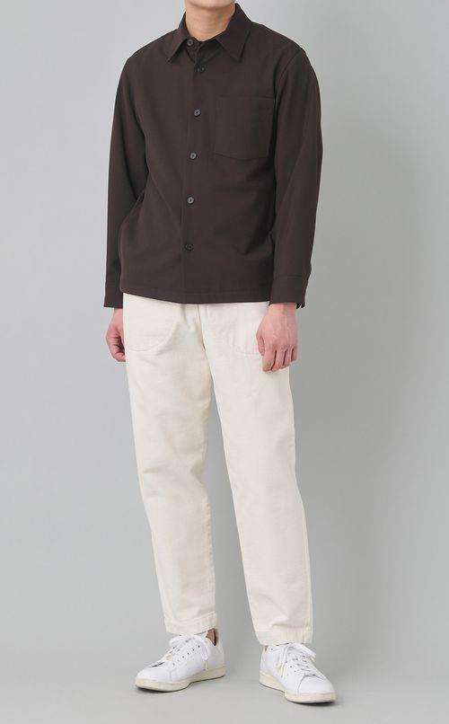 ボンドウールシャツジャケット