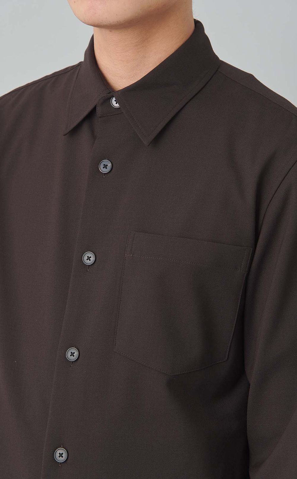 ボンドウールシャツジャケット