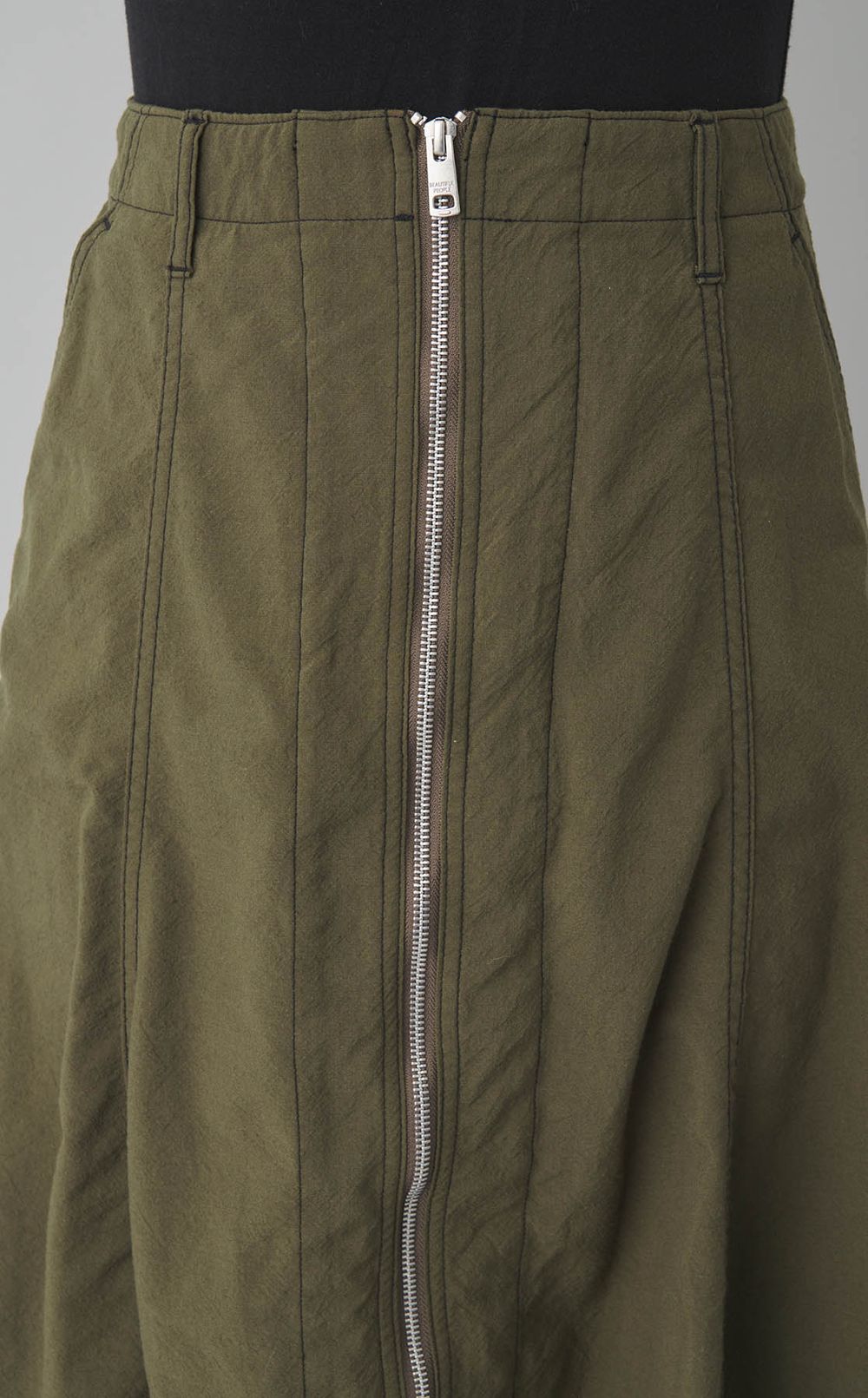 ウールトロダブルエンドスカート