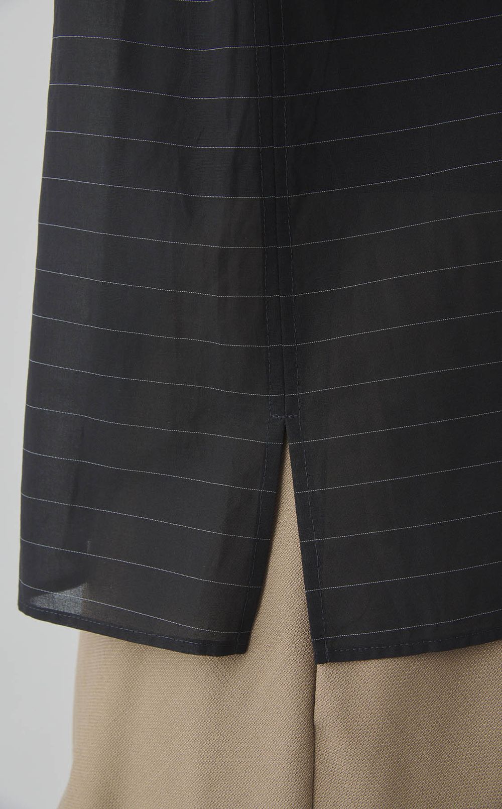 ボイルコットンドロップショルダートップス