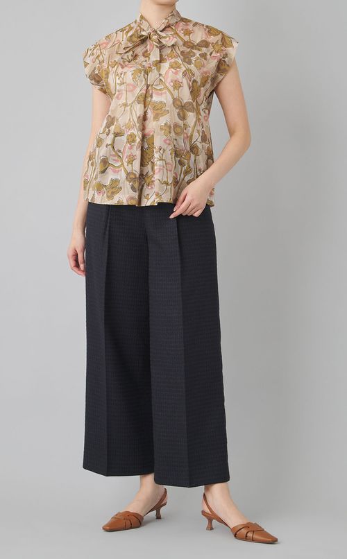 ファンシーツイードサスペンダーパンツ