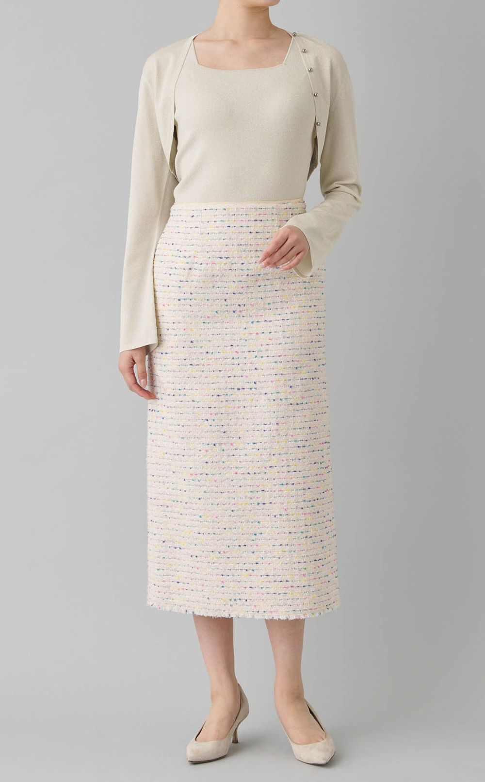 ボレロアンサンブルニット