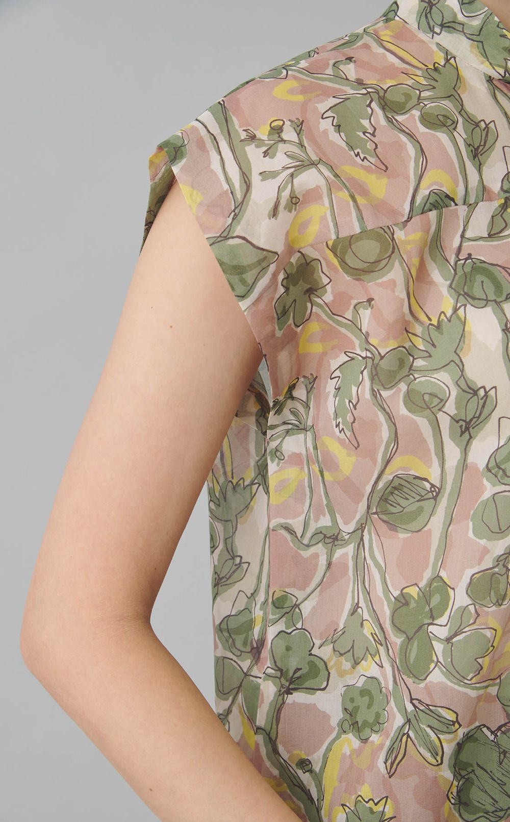 2wayボウタイブラウス