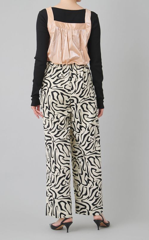 シャイニーギャザークロップドトップス