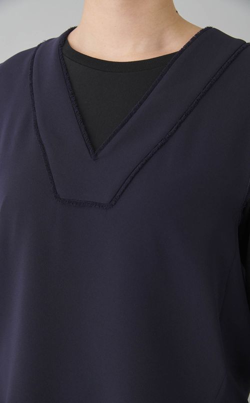 ダブルクロスVネックベスト