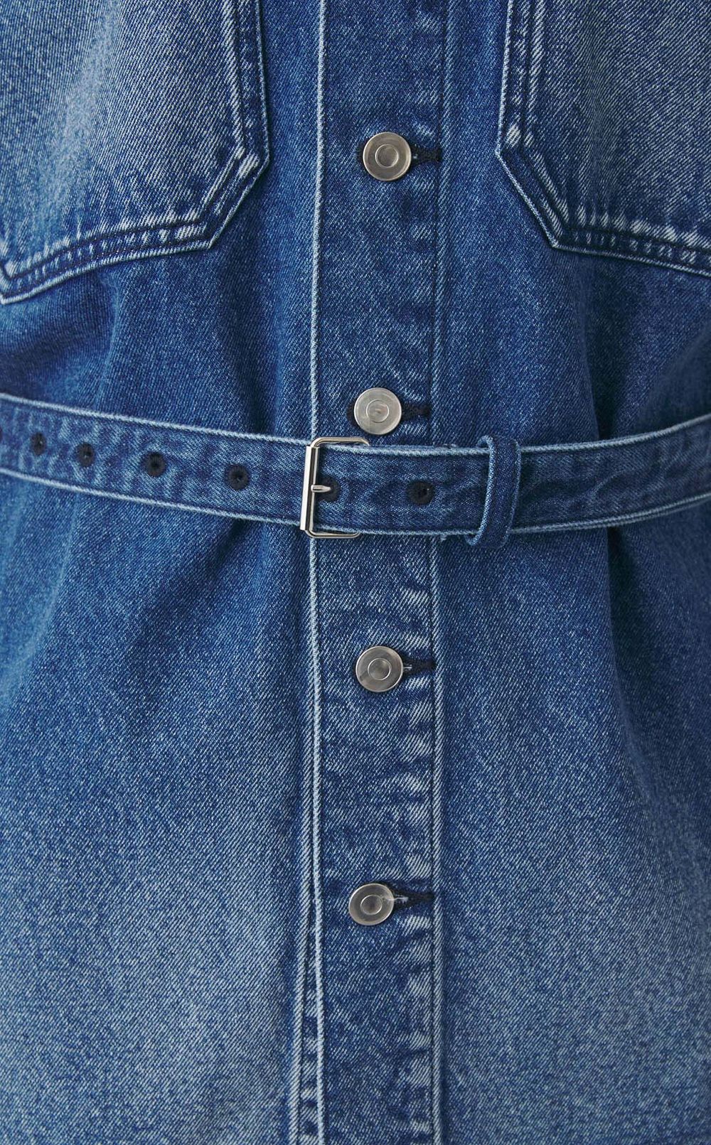 オープンスリーブデニムジャケット