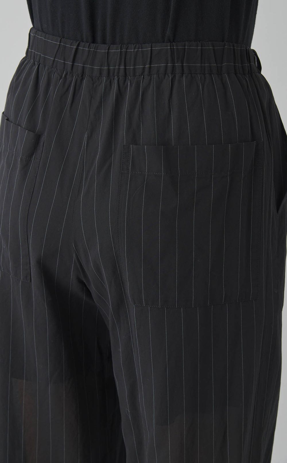 ボイルコットン ワイドイージーパンツ