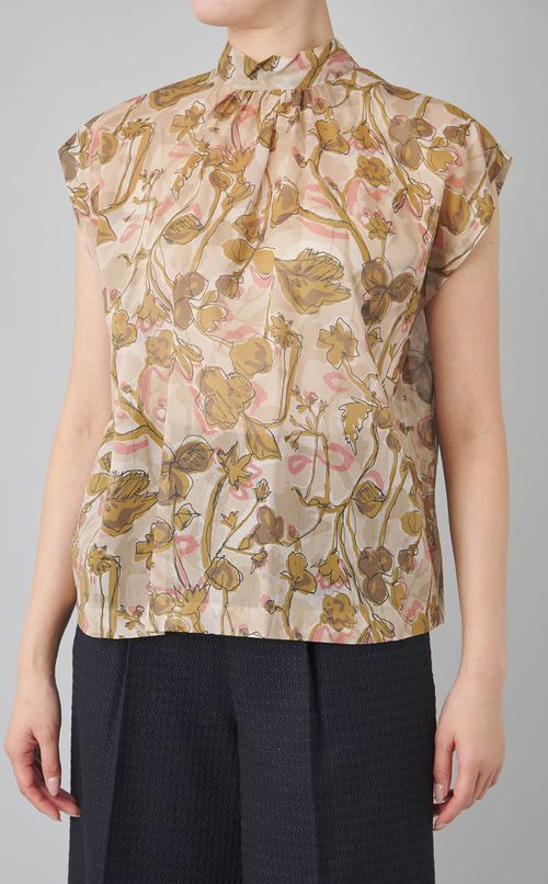 2wayボウタイブラウス